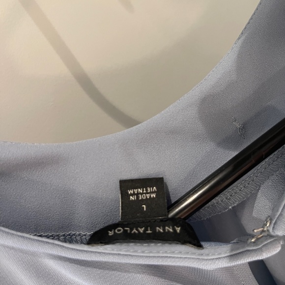 Ann Taylor blue top - Picture 2 of 3